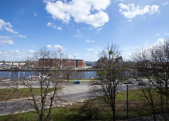 Lägenhet Space Old Town - River View Szczecin